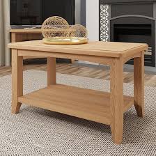 gilford wooden coffee table in light