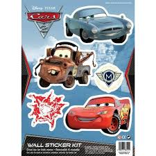 Disney Pixar Cars Bedroom Toy Box Collectors Stickers Lightning Mcqueen 5060071385142 On Ebid United States 163321694