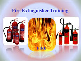 This is the fire triangle. Fire Extinguisher Training