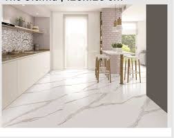glossy ceramic kitchen floor tiles