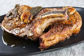 It has two different kinds of meat on it bone in pork chops are the best for grilling. Thick Cut Bone In Pork Chop Recipe Don T Sweat The Recipe