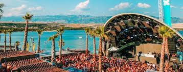 Zrce beach, 4 km from novalja village on the island of pag is a popular summer resort which hosts probably the only beach in croatia with ibiza sense. Day Night Festival 2021 In Zrce Beach Novalja Croatia Festivall