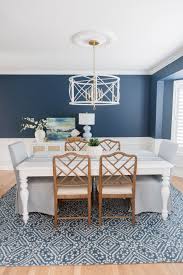 our navy blue dining room newport lane