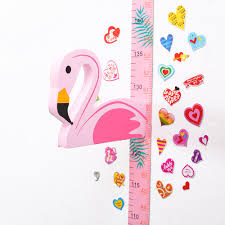 Details About Kids 3d Growth Chart Measure Height Ruler Wall Sticker For Child Baby Room Decor
