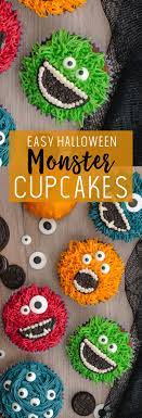 halloween cupcakes monster cupcakes
