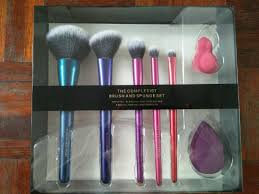 7pcs h m makeup brush sponge set free