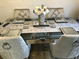 place mat coaster set of 9pc bling