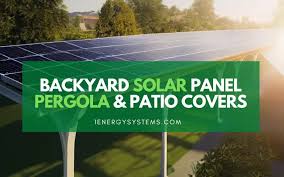 Are Backyard Solar Panel Pergola