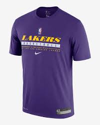 Vintage los angeles lakers apparel is the perfect way to show your lakers pride. Lakers Practice Nike Dri Fit Nba T Shirt Fur Herren Nike Lu
