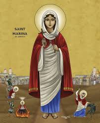 Saint marina was born in antioch of pisidia, from an idolatrous father, during the years of emperor claudius ii, in 270 ad. Coptic Orthodox Diocese Of The Southern United States The Martyrdom Of St Marina Of Antioch July 30 Epep 23 On This Day Is The Commemoration Of The Martyrdom Of The
