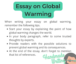 persuasive essay sle global warming