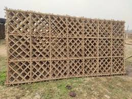 India Bamboo Wall Partition 12 7 Foot