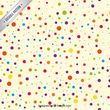 Colorful Dots Pattern Vector Free Download