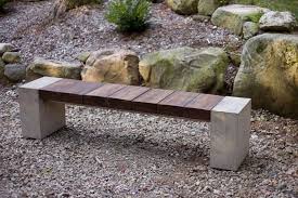Wood Concrete Metal Benches