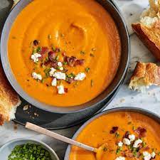 roasted ernut squash and bacon soup