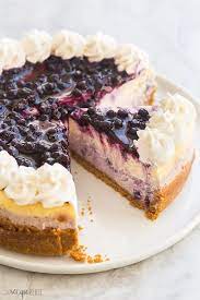 perfect blueberry cheesecake made