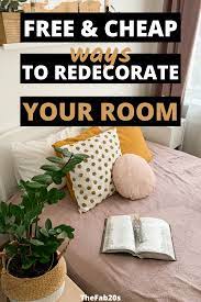 decorate my room without spending money
