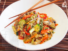 Salteado de verduras al wok · El cocinero casero - Entrantes