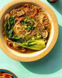 10 minute vegetable noodle soup beat