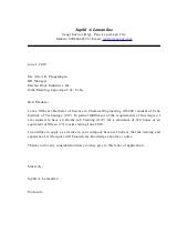 Example Of Application Letter And Resume For Ojt   Cover Letter     addressing letter