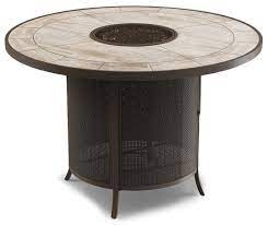 Check spelling or type a new query. Grandview Round High Dining Fire Pit Table 54 Fire Pit Table Patio Dining Set Backyard Furniture
