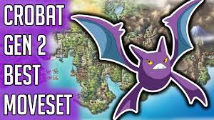 Crobat Gen 2 Best Moveset - Crobat Best Moveset Moves Pokemon Gold Silver  Crystal - YouTube