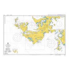 Admiralty Chart 2513 Eagle Passage To New Island