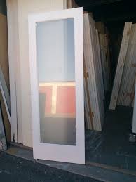30 X 80 Pantry Door Frosted Glass For