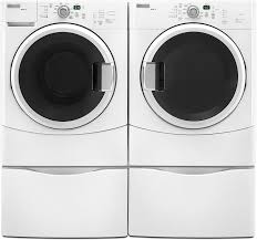 Whirlpool, ge, lg, samsung and speed queen all have decent front load machines. Maytag Mhwz400tq 27 Inch Front Load Washer With 3 7 Cu Ft Capacity 8 Wash Cycles And Sensi Care Wash System White