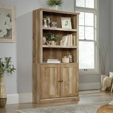 Sauder Lintel Oak 5 Shelf Bookcase With
