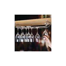 plantex wine glass rack holder upside