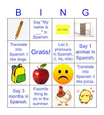 review 1st into 2nd grade bingo card