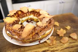 We would always buy the cakes ready from the bakeries. Paris Brest James Martin Chef