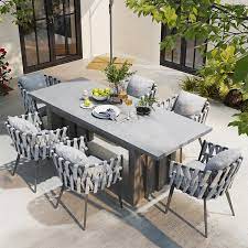 Aluminum Outdoor Patio Dining Set