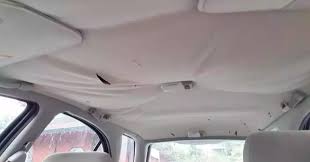 It's made of different (starting on the border helps prevent unevenness.) if there's damage near the middle, evenly disperse tape in the area. How To Fix Car Roof Lining Without Removing Handle With Fun