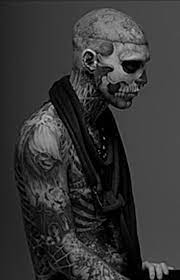 tattooed zombie