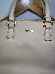 voir white bag purse never used