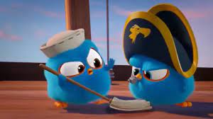 Blue Birds clean the ship floor. | Cute cartoon animals, Cartoon wallpaper,  Cartoon animals