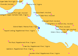 Colonial Beach Potomac River Virginia 2 Tide Chart