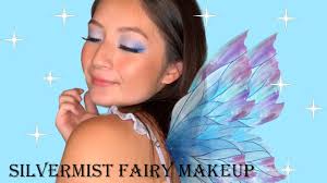 silver mist fairy inspired makeup