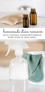 homemade stain remover homemade