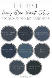 the most recommended navy blue paint