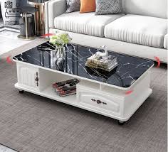 Houten Glass Coffee Table 2 Lenghts