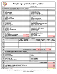 39 home budget worksheet page 2 free
