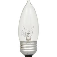Sylvania 25 Watt B10 Dimmable Incandescent Light Bulbs 6 Pack At Menards