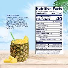 pineapple light juice drink dole