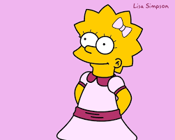 Lisa Pink Dress Wallpaper - Lisa Simpson Wallpaper (6807822) - Fanpop