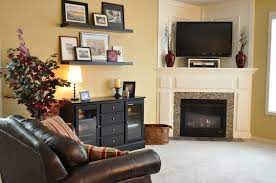 corner fireplace fireplace ideas