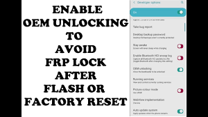 Jan 30, 2021 · in isolation, oem unlock is safer than installing an app on your phone from the google play store. Enable Oem Unlocking Unlock Bootloader Tutorials