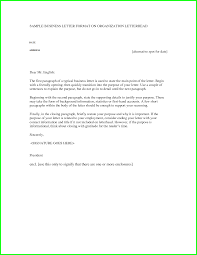 7 Formats Of Business Letter Template Word Pdf Business